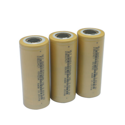HLY বড় ক্ষমতার লিথিয়াম 26650 ব্যাটারি 5000mah 3.6V পাওয়ার টুলের জন্য উচ্চ হার