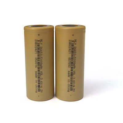CE NCM লিথিয়াম আয়ন ব্যাটারি 5000mAh 26650 হাই পাওয়ার ডেনসিটি লিথিয়াম আয়ন ব্যাটারি
