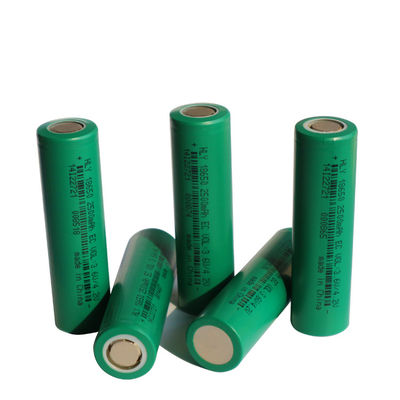 বৈদ্যুতিক বাইকের জন্য উচ্চ হারের ক্ষমতা 3.6v NCM লিথিয়াম আয়ন ব্যাটারি 2500mah