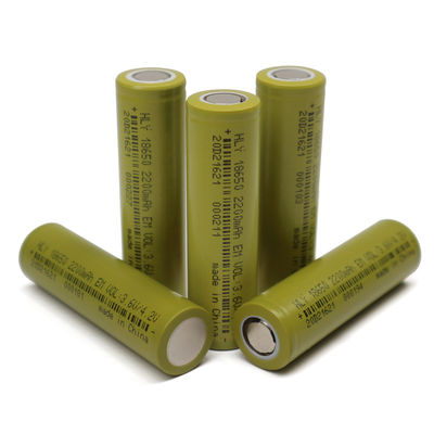 3.6 ভোল্ট 18650 2200mah সুপার রিচার্জেবল লি আয়ন ব্যাটারি উচ্চ ক্ষমতা