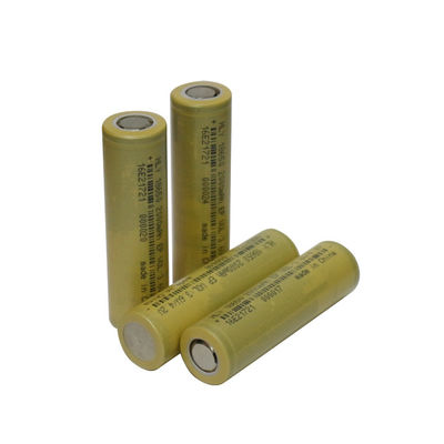 উজ্জ্বল টর্চলাইটের জন্য মোবাইল পাওয়ার 2000mah 18650 ব্যাটারি রিচার্জেবল UN38.3