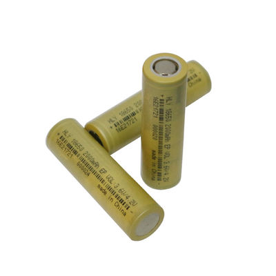 শক্তি সঞ্চয়স্থান Li Ion 2000mah 18650 ব্যাটারি রিচার্জেবল KC CE BIS