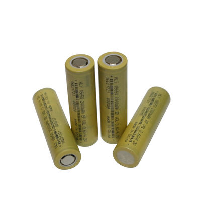 নলাকার লিথিয়াম আয়ন 18650 ব্যাটারি 3.6 v 2000mah রিচার্জেবল ব্যাটারি FCC