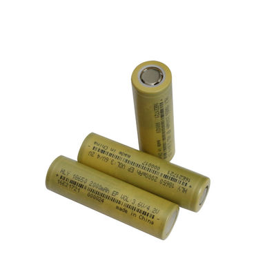 শক্তি সঞ্চয়স্থান Li Ion 2000mah 18650 ব্যাটারি রিচার্জেবল KC CE BIS