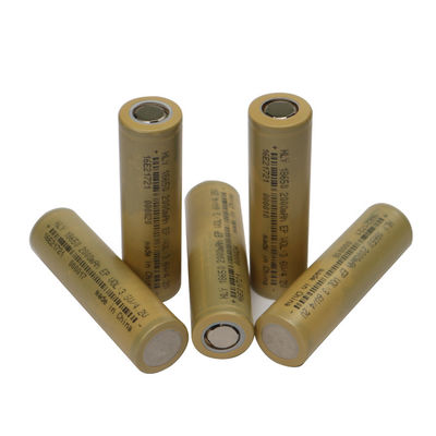 ভ্যাকুয়াম ক্লিনারের জন্য 3.6V উচ্চ ক্ষমতা 2200mah 18650 রিচার্জেবল লিথিয়াম ব্যাটারি