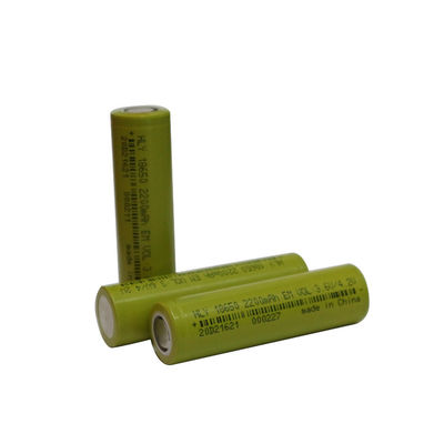 500 বার 3.6 ভোল্ট লিথিয়াম 2200mah 18650 ব্যাটারি রিচার্জেবল উচ্চ শক্তি ঘনত্ব
