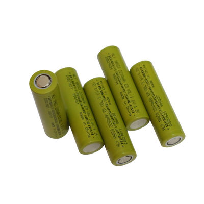500 বার 3.6 ভোল্ট লিথিয়াম 2200mah 18650 ব্যাটারি রিচার্জেবল উচ্চ শক্তি ঘনত্ব