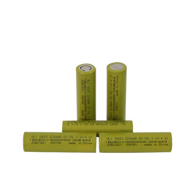 ব্যালেন্স বাইকের জন্য BIS লং সাইকেল লাইফ 2200mah 18650 ব্যাটারি নলাকার লি আয়ন ব্যাটারি