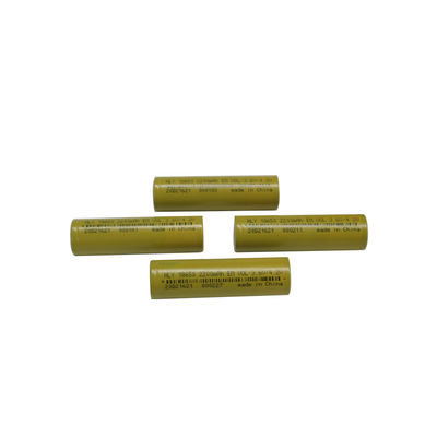 হাই পাওয়ার 2200mah 18650 ব্যাটারি 3.6 ভোল্ট লিথিয়াম আয়ন ব্যাটারি 500 সাইকেল