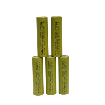 লং সাইকেল লাইফ 18650 ব্যাটারি সেল, 3.6 ভোল্ট 2200mah লিথিয়াম ব্যাটারি
