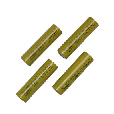 হাই পাওয়ার 2200mah 18650 ব্যাটারি 3.6 ভোল্ট লিথিয়াম আয়ন ব্যাটারি 500 সাইকেল