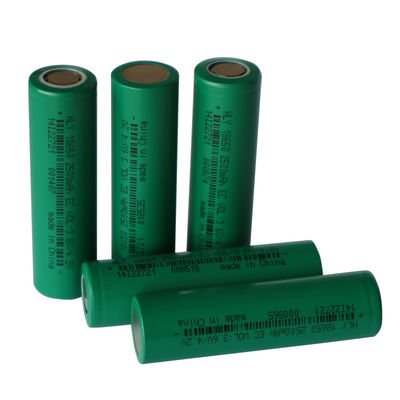HLY Li Ion 3.6 V 2500mah 18650 ব্যাটারি প্যাক বৈদ্যুতিক যানবাহনের জন্য রিচার্জেবল