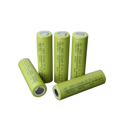 লিথিয়াম আয়ন 3.6V 2200mah 18650 ব্যাটারি রিচার্জেবল নলাকার সেল
