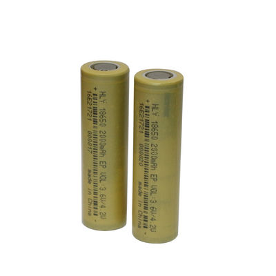 বৈদ্যুতিক সরঞ্জামগুলির জন্য 2000mAh 3.6V 18650 লিথিয়াম আয়ন ব্যাটারি 500 বার
