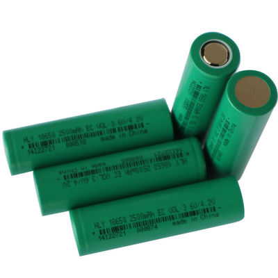 18650 3.6 ভোল্ট 2500mah লি আয়ন ব্যাটারি রিচার্জেবল লিথিয়াম সেল UN38.3