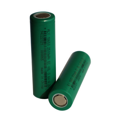 18650 3.6 ভোল্ট 2500mah লি আয়ন ব্যাটারি রিচার্জেবল লিথিয়াম সেল UN38.3