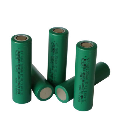 বৈদ্যুতিক সাইকেল / স্কুটারের জন্য NCM 3.6v 18650 ব্যাটারি 2500mAh