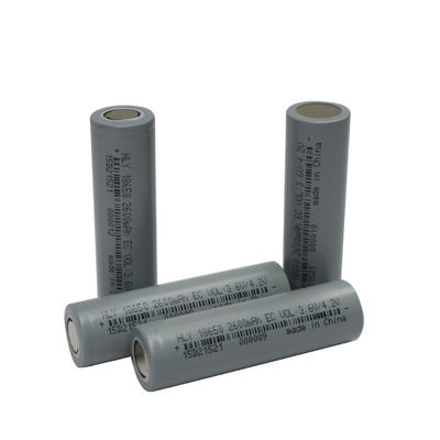 500 বার নলাকার 18650 লি আয়ন ব্যাটারি 3.6V 2600mAh রিচার্জেবল ব্যাটারি