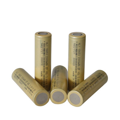 ইলেকট্রিক স্কুটার 2000mAh লি আয়ন নলাকার ব্যাটারি সেল 3.6V 18650