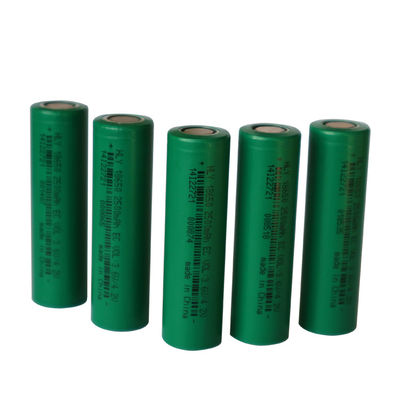 3.6V 2500mah Li Ion 18650 ব্যাটারি প্যাক নলাকার কোষ 500 গুণ দীর্ঘ সাইকেল লাইফ