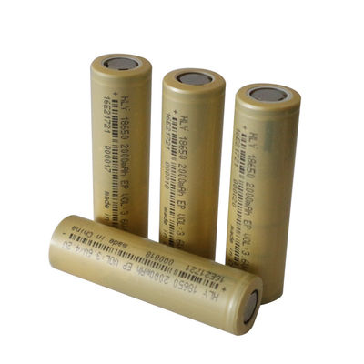 সোলার লাইটের জন্য উচ্চ হার 3.6V 2000mAh 18650 রিচার্জেবল ব্যাটারি প্রতিস্থাপন