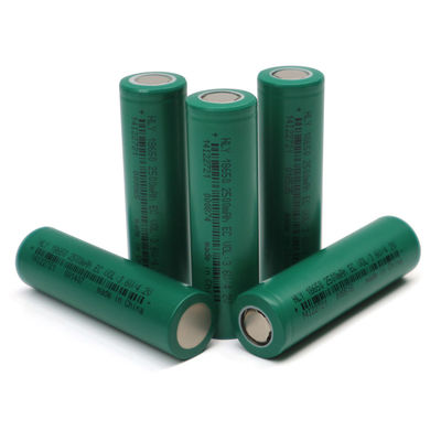 বৈদ্যুতিক যানবাহনের জন্য HLY 18650 OEM নলাকার ব্যাটারি সেল 3.6V 2500mah