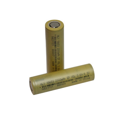 ইলেকট্রিক স্কুটার 2000mAh লি আয়ন নলাকার ব্যাটারি সেল 3.6V 18650