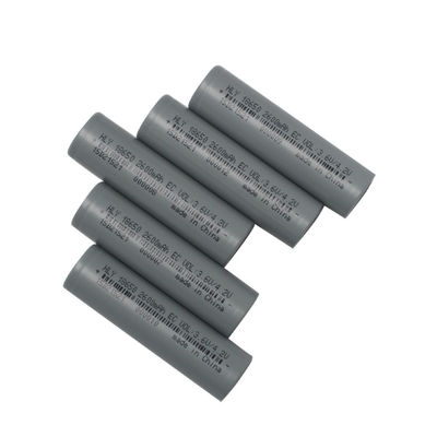 বৈদ্যুতিক স্কুটার লিথিয়াম আয়ন নলাকার সেল, 3.6v 18650 2600mah ব্যাটারি