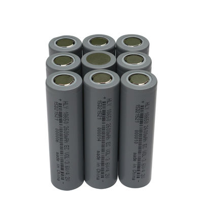 বৈদ্যুতিক স্কুটার লিথিয়াম আয়ন নলাকার সেল, 3.6v 18650 2600mah ব্যাটারি