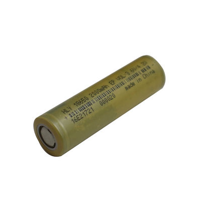 গ্রাহক ইলেকট্রনিক্সের জন্য 3.6V 2000mAh 18650 লি আয়ন রিচার্জেবল সোলার ব্যাটারি সেল