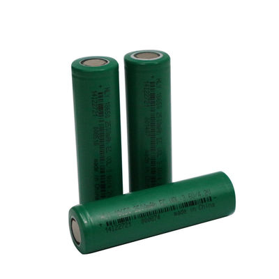 2500mAh 3.6V কাস্টমাইজড রিচার্জেবল সোলার ব্যাটারি 18650 পাওয়ার সেল