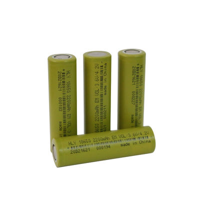 NCM 3.6 বনাম লি আয়ন সেল 2200mAh সোলার লাইট ব্যাটারি রিচার্জেবল ব্যাটারি